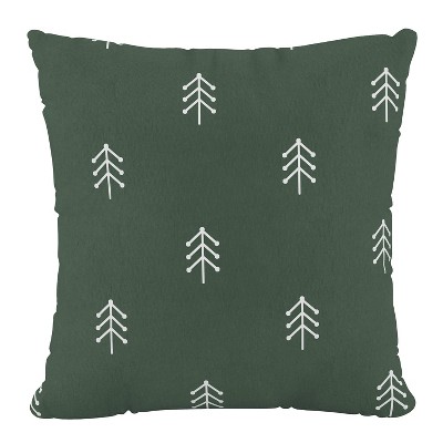 Square Outdoor Holiday Throw Pillow - Skyline Furniture