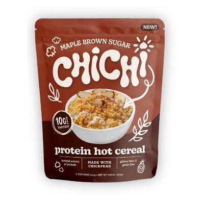 ChiChi Maple Brown Sugar Protein Chickpea Hot Cereal - 8.8oz