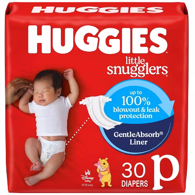 Huggies Little Snugglers Disposable Diapers - (Select Size and Count)