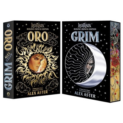 Grim and Oro: Dueling Crowns Edition (A Lightlark Saga Deluxe Companion Book) - by Abrams Books (Hardcover)