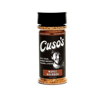 Cuso Cuts BBQ Dry Rub Maple Bourbon Seasoning - 5oz