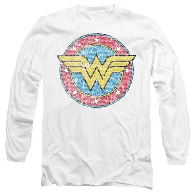 Men’s Wonder Woman Classic 1 Long Sleeve T-Shirt