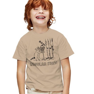 Boys' Short Sleeve the Regular Show Tattoo Art T-Shirt