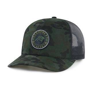 NFL Carolina Panthers Fort Woodland Hat: Adjustable Snapback, Team Logo, Adult Sizing