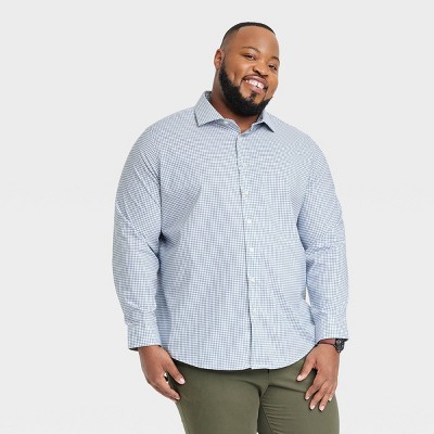 Men's Performance Long Sleeve Button-Down Dress Shirt - Goodfellow & Co™