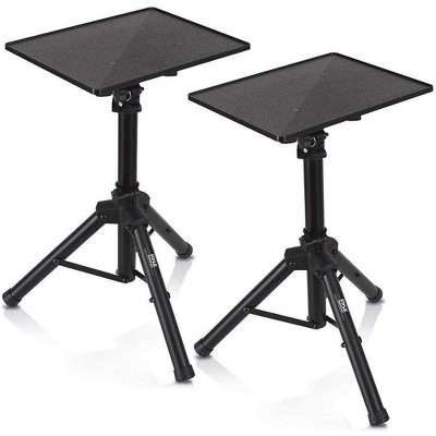 Pyle Dual Laptop Stand with Adjustable Height