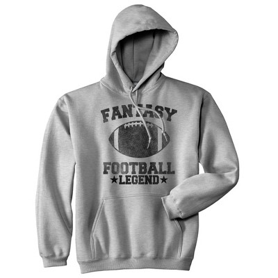 Fantasy Football Legend Hoodie Funny Top Funny Gift for Dad Cool Sweatshirt - Crazy Dog Hoodie For Football Season