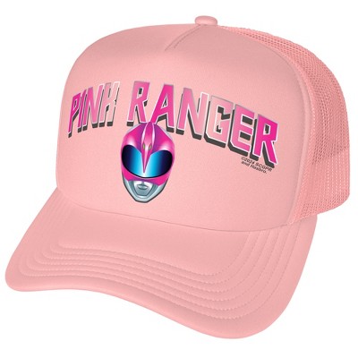 Power Rangers Pink Ranger Helmet Foam Trucker Cap PinkÊ