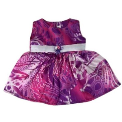 Doll Clothes Superstore Bright Fuchsia Dress For 15-16 Inch Baby And Cabbage Patch Kid Dolls