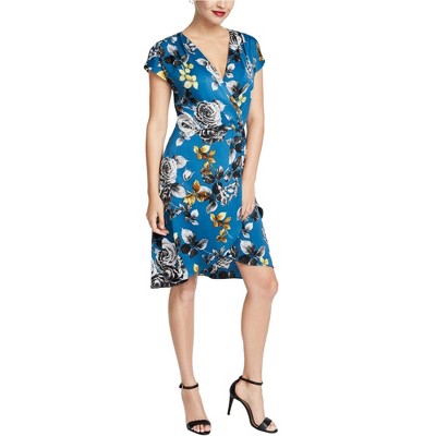 Rachel Roy Womens Pierce Floral High-Low Dress