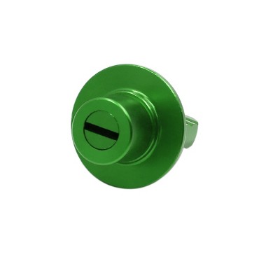Unique Bargains Universal Aluminum Alloy Motorcycle Decorative Key Lock Head Cover Cap