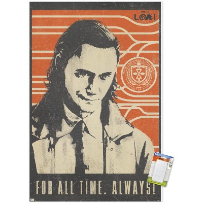 Trends International Marvel Loki - For All Time Unframed Wall Poster Prints