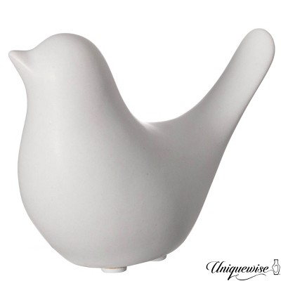 Uniquewise Bird Figurines Elegant Home Decor Pieces Countertop or Bookshelves Artistic Decorations & Collectible Knick-Knacks