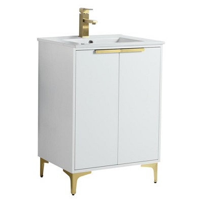 Fine Fixtures Wilmington 24" x 18" Bathroom Vanity with Sink