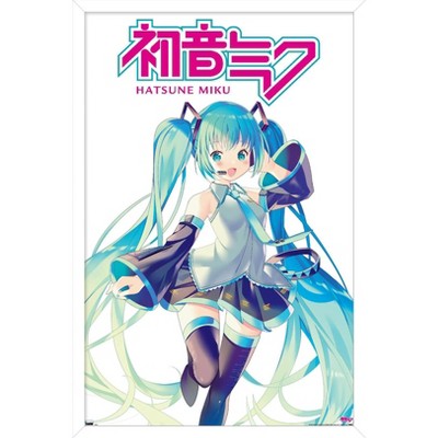 Trends International Hatsune Miku - Hatsune Miku Feature Series Framed Wall Poster Prints