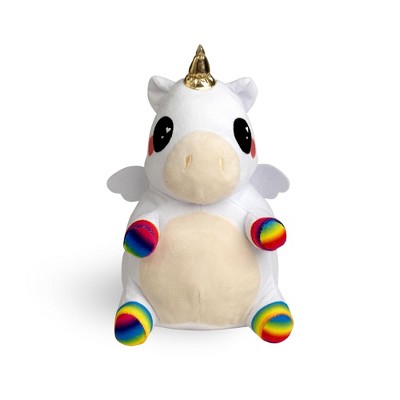 Seven20 Glitter Galaxy 9 Inch Talk Back Unicorn Plush