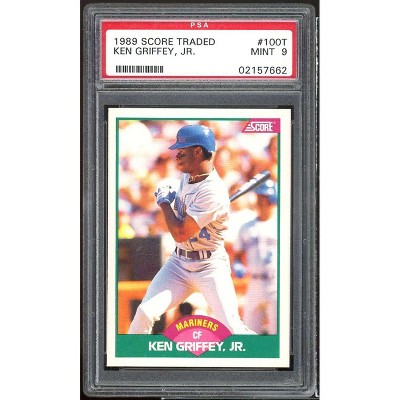 Ken Griffey Jr. Rookie Card 1989 Score Traded #100T PSA 9