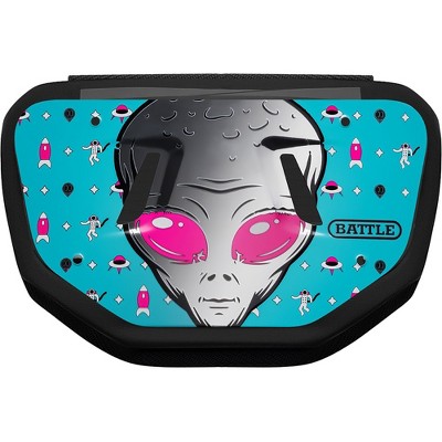 Battle Sports "Alien" Chrome Football Back Plate