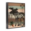 Stupell Industries Enjoy The Woods Patterned Moose, 11" x 14" - 3 of 4