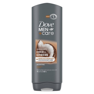 Dove Men+Care Coconut and Citrus Body Wash & Face Wash - Coco + Cítricos - 18 fl oz