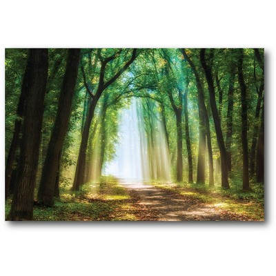 Courtside Market Emerald Enchanted Forest Gallery-Wrapped Canvas