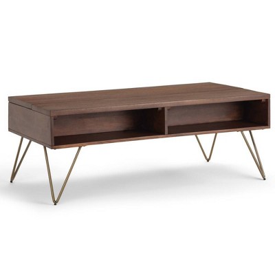 Moreno Solid Mango Wood Lift Top Coffee Table - WyndenHall