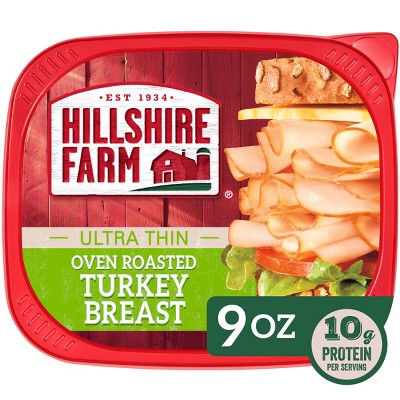 Hillshire Farm Ultra Thin Sliced Oven Roasted Turkey Breast Sandwich Meat - 9oz
