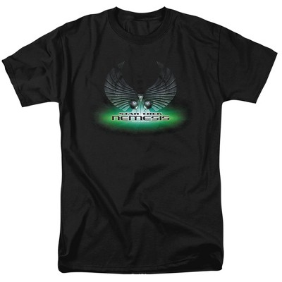 Star Trek Nemesis(Movie) Adult T-Shirt Black