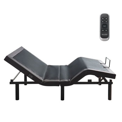 Vipbear adjustable bed frame, head and foot elevation, adjustable leg height, zero-gravity bed, memory preset, Twin XL size/full size/queen size