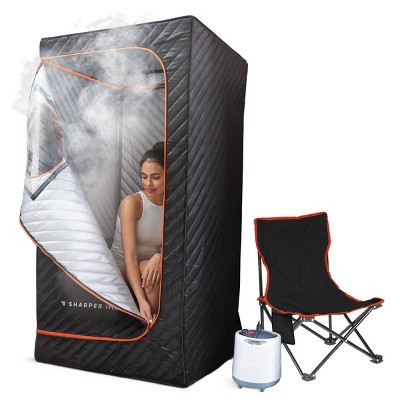 Sharper Image Portable Steamer Sauna Portable Spa: Electric 1-Person Sauna, 110V