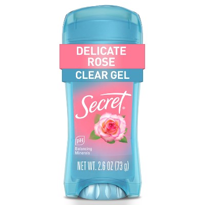 Secret Fresh Clear Gel Antiperspirant & Deodorant - Delicate Rose - 2.6oz