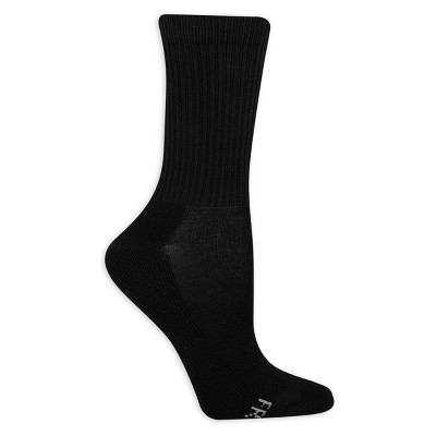 Fruit of the Loom Women's 6pk Comfort Cushion Crew Socks - 8-12