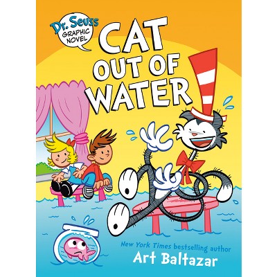 Dr. Seuss Graphic Novel: Cat Out of Water - by  Art Baltazar (Hardcover)