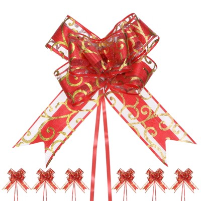 Unique Bargains Plastic Waterproof Tear-Resistant Deformation-Proof Ribbon Pull Bows 20 Pcs