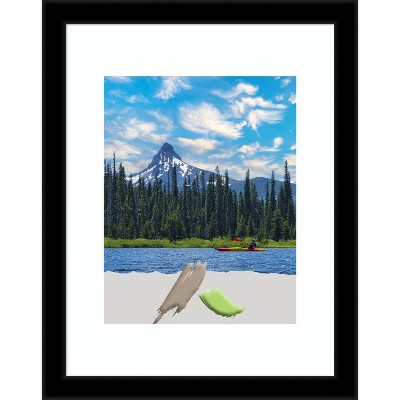 Amanti Art Jet Black Picture Frame