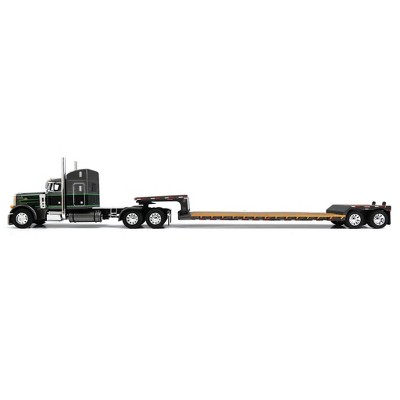 First Gear DCP 1/64 Peterbilt 379 48in Mid Roof Sleeper with Fontaine Renegade Lowboy Trailer 60-2161