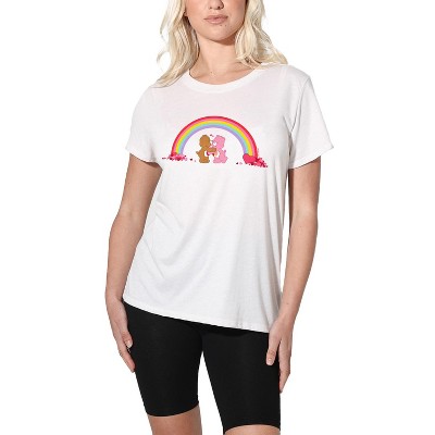Women's Care Bears Valentine's Kiss With LoveALot And Tenderheart Loose T-Shirt