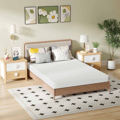 BestMassage 6 Inch Green Tea Memory Foam Mattress Cooling Gel Infused Mattress