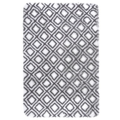 Machine Washable Rug Soft Fluffy Shaggy Area Rug Non Slip Ultra Soft Fluffy Indoor Floor Carpet for Living Room Bedroom Nursery