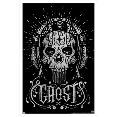 Trends International Call of Duty: Modern Warfare 2 - Ghost Calavera Framed Wall Poster Prints