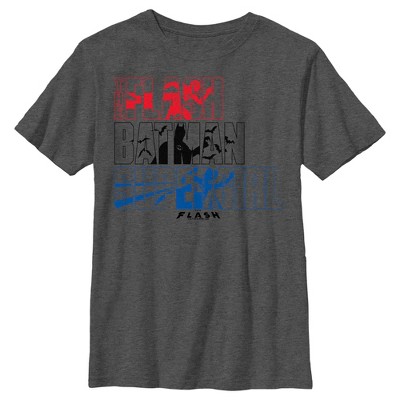 Boy's The Flash Superheroes Silhouettes T-Shirt