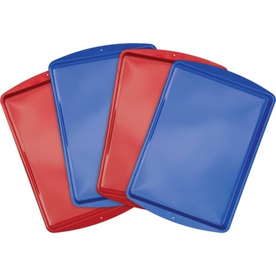 Set of 4 Learning Magnetic Kidboards - Barker Creek: Back to School Teacher Supplies, Metal Children's Charts, Teaching Aid