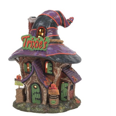 Department 56 Dept. 56 Snow Village Halloween Trixie's Tricks & Treats Lighted Building #6011438