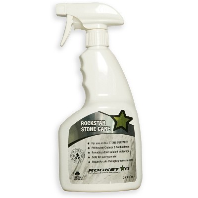 Rockstar® Stone Care Spray, 750 mL Spray Bottle in Clear