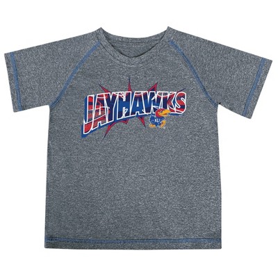 NCAA Kansas Jayhawks Toddler Boys' Poly T-Shirt