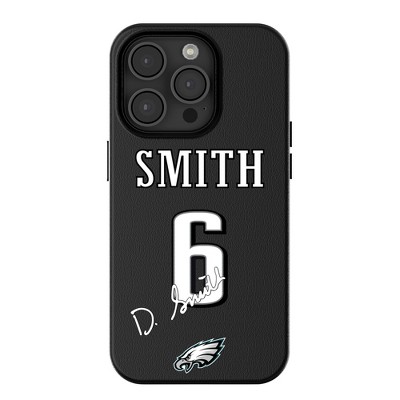 Keyscaper NFL Philadelphia Eagles Players Game Tactic MagSafe Compatible Cell Phone Case for Apple iPhone