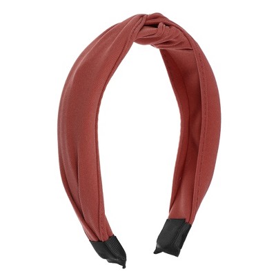 Unique Bargains Women's Knot Headband Hairband 1.2" Wide