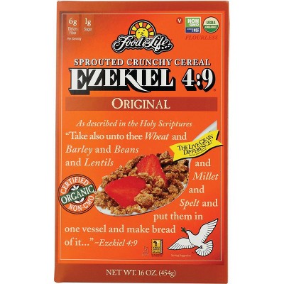 Food For Life Ezekiel 4:9 Sprouted Grain Crunchy Cereal - Original
