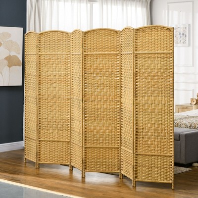 NicBex 5.6' Tall 4-panel Room Divider for Home, Folding Privacy Screen for Room Separation, Freestanding Wall Partition for Home & Office
