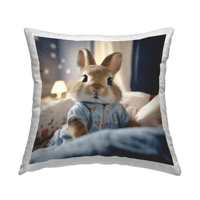 Stupell Industries Baby Bunny in Pajamas